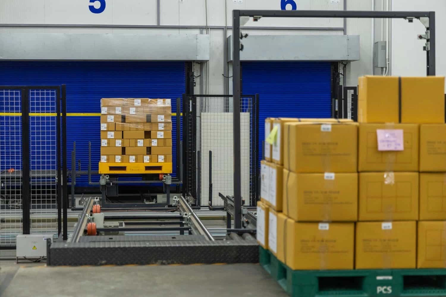 An SCGJWD automated warehouse